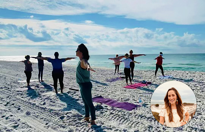 Peaceful Restorative Movement with your favorite wellness coach Nina